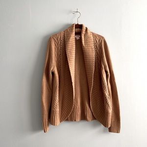 Mossimo Supply Co. Size XL Golden/Brown Cardigan